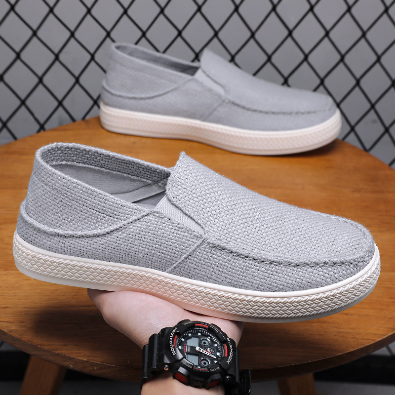 Espadrille Slip On - Novo anti odor lona alpercatas sapatos