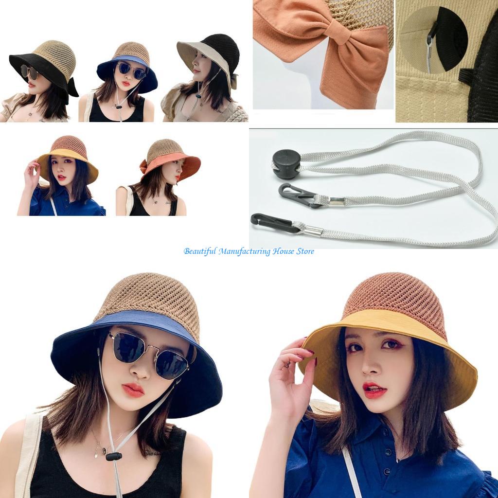 Packable Hat Nylon - E56a blusa feminina malha para verão,