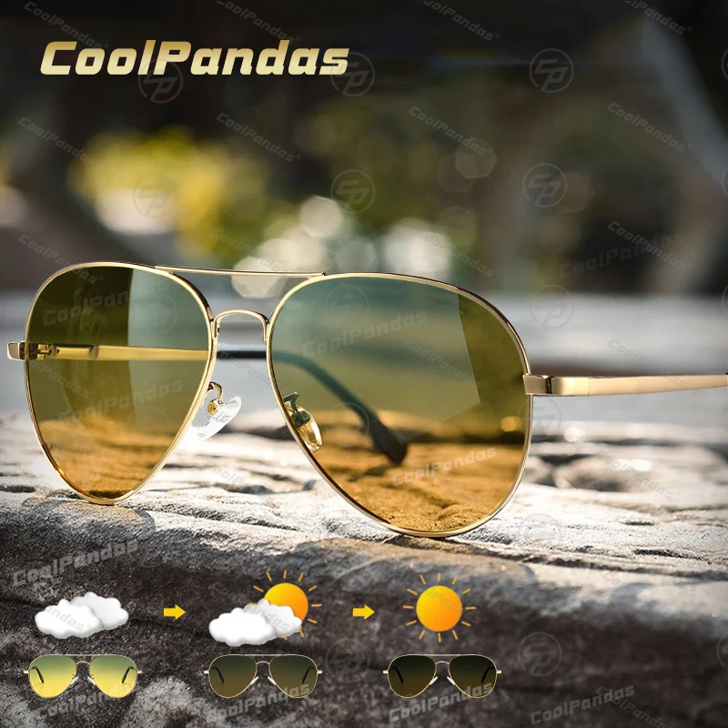 Óculos de sol fotocromáticos m - Sunglasses Aviator Polarized avaliação e preço