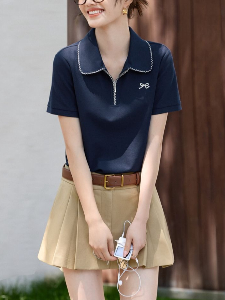 Camiseta Feminina Slim Fit que - Polo Shirt Pique avaliação e preço