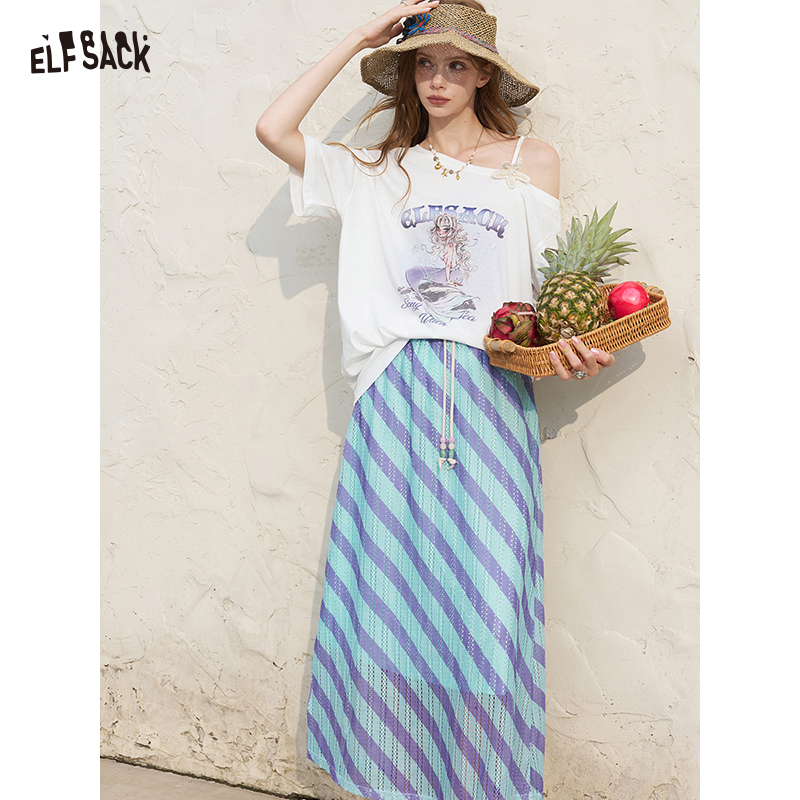 Conjunto feminino ELFSACK com  - Tee Graphic Print avaliação e preço