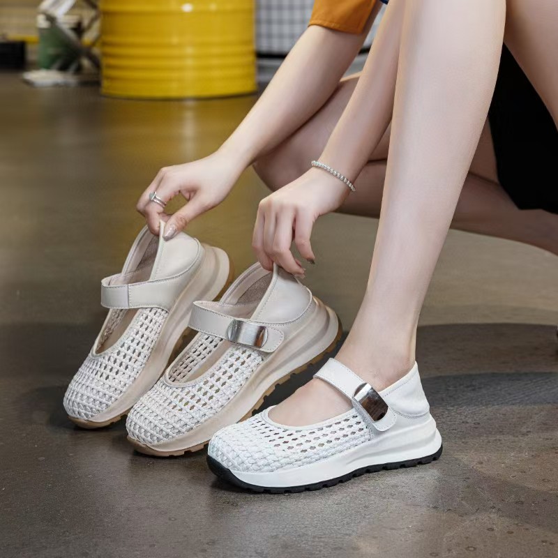Sapatos Femininos de Couro Leg - Espadrille Slip On avaliação e preço