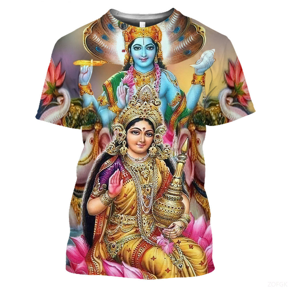 Moda verão indiana deidades gr - Tee Graphic Print avaliação e preço