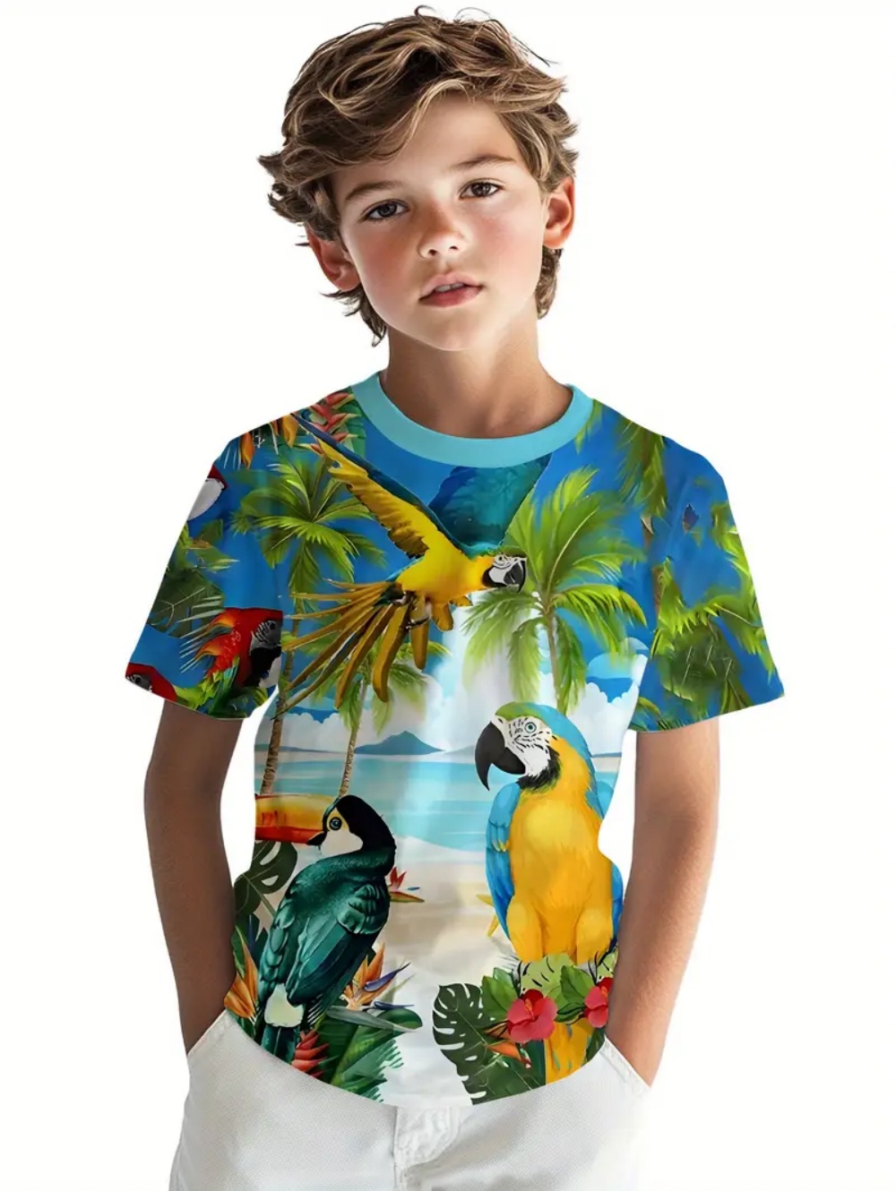 Camiseta Infantil de Manga Cur - Tee Graphic Print avaliação e preço