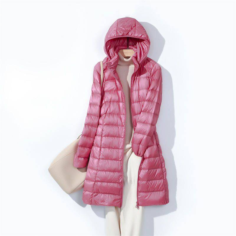 Jaquetas longas de sopro femin - Packable Hat Nylon avaliação e preço