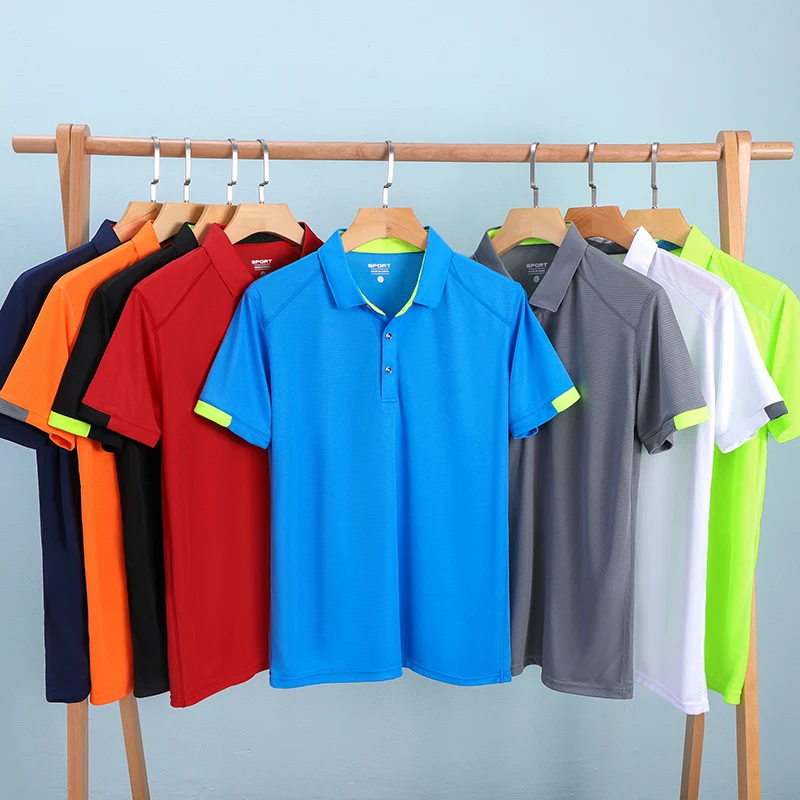 Camisa de golfe de secagem ráp - Shirt Camp Collar avaliação e preço
