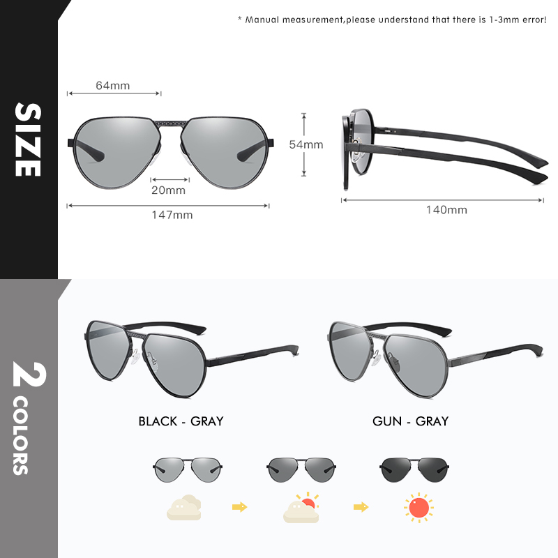 LIOUMO Óculos de sol polarizad - Sunglasses Aviator Polarized avaliação e preço